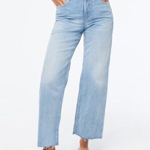 ✨ J.Crew Wide Leg Crop Jeans | Size 29 | Light Wash ✨